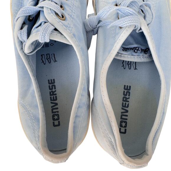 Converse Jack Purcell OX Tenisi Shoes Unisex Size 10M/11.5W Blue Cap Toe 142680C - Picture 8 of 10